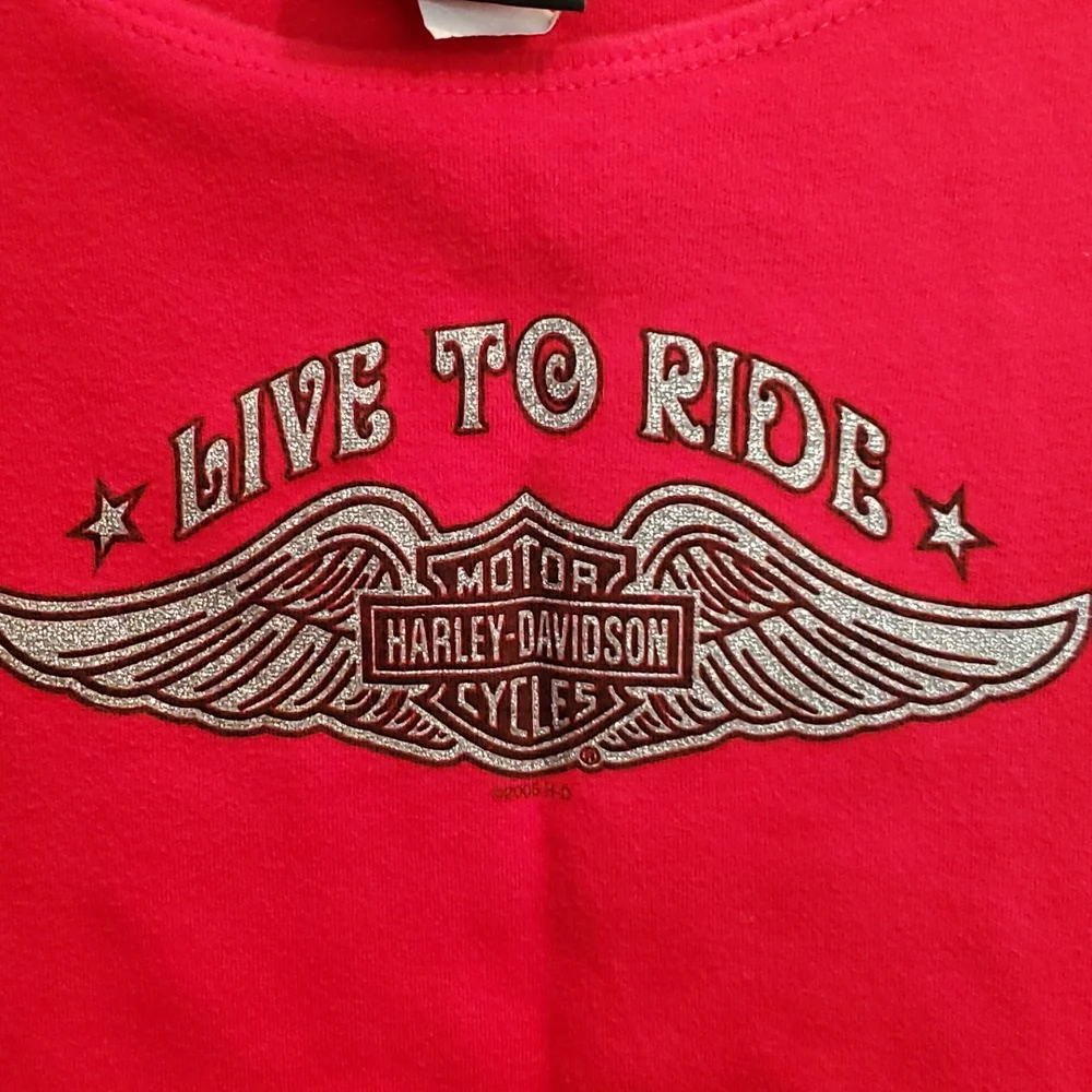 Harley Davidson's tank Live to Ride M - Picture 3 of 5